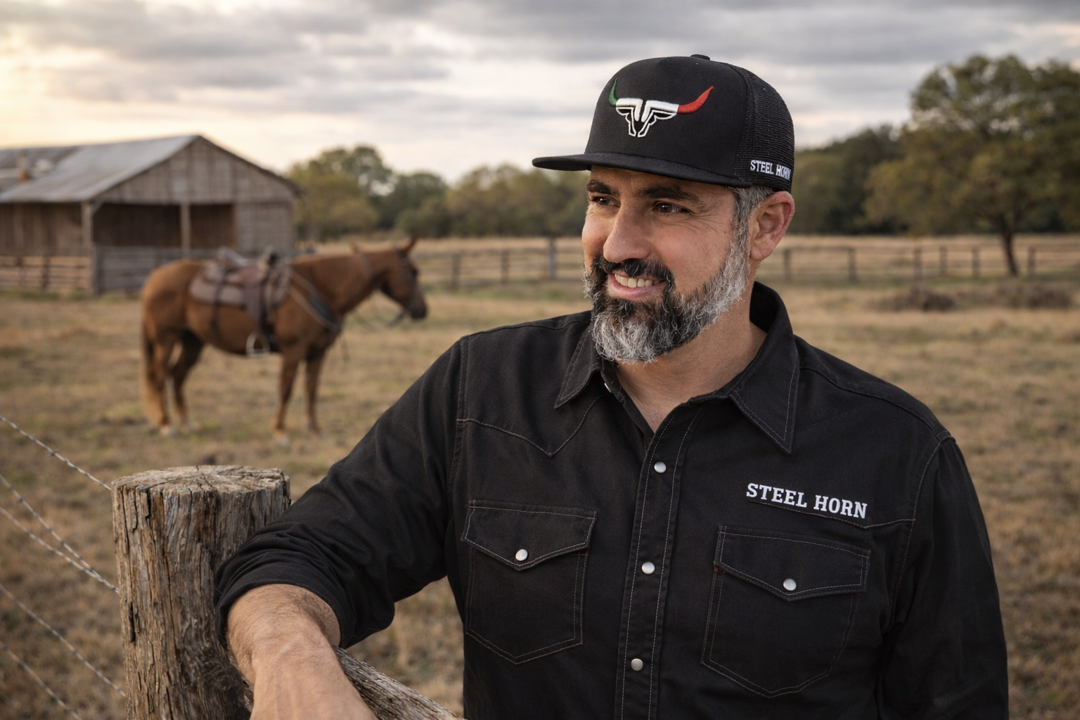 Steel Horn Basic Logo Mexico Hat