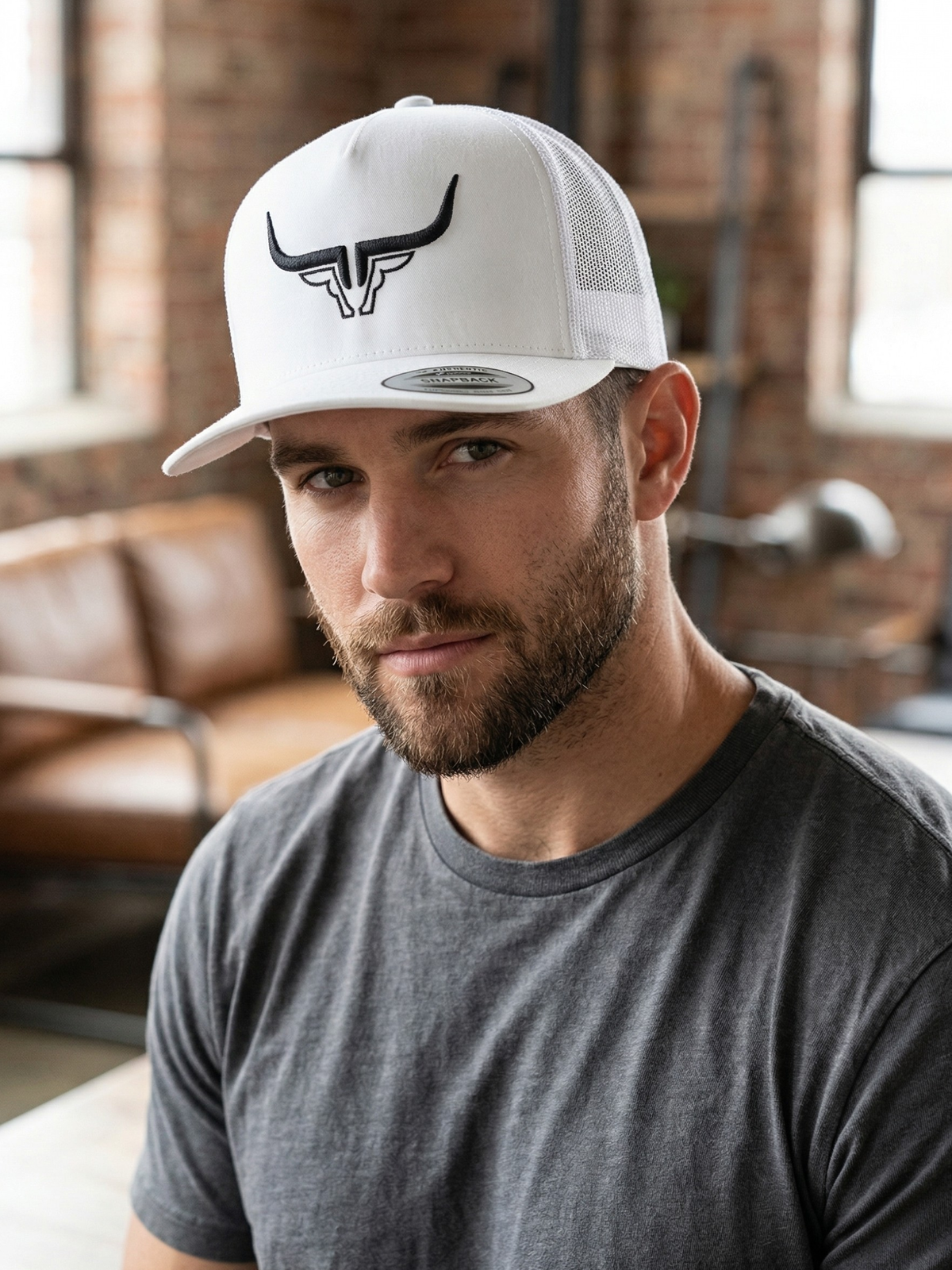 Steel Horn Basic Logo - Black