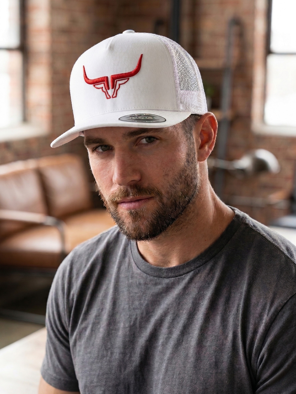 Steel Horn Basic Logo - Red