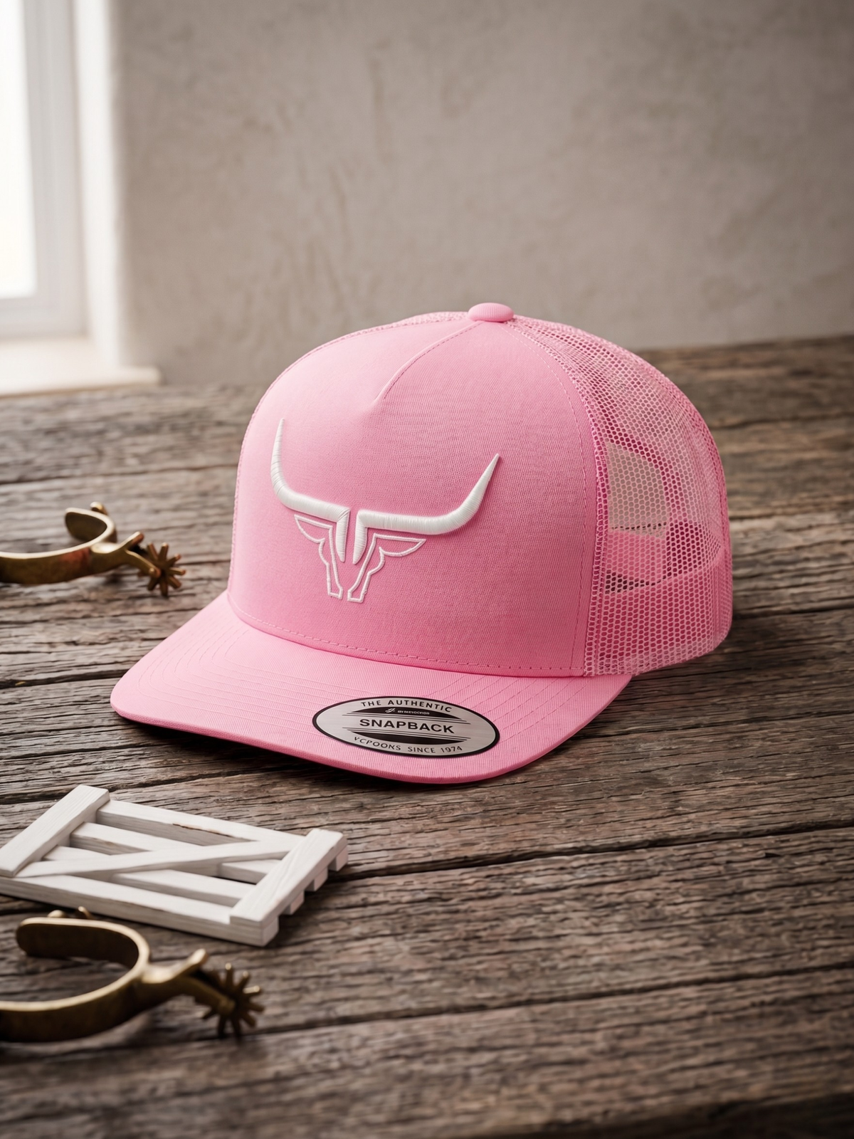 Steel Horn Basic Logo Pink