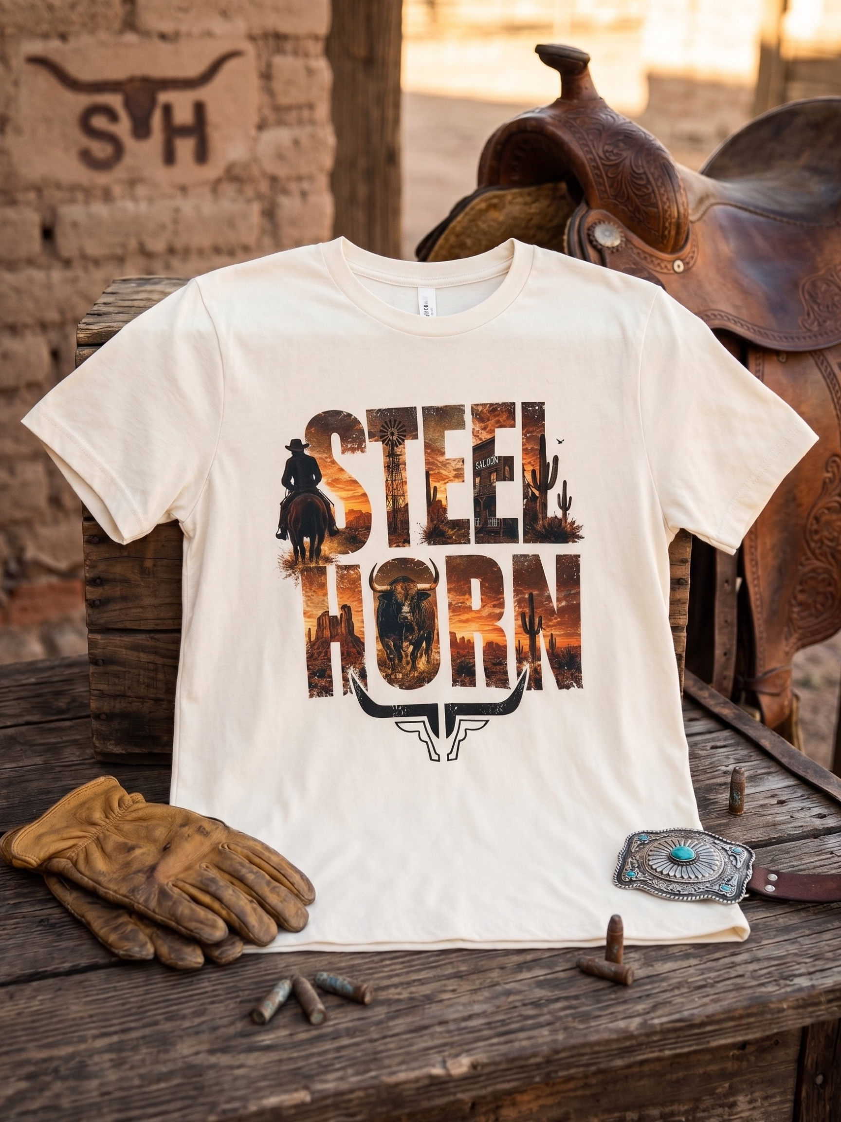 COWBOY STEEL HORN