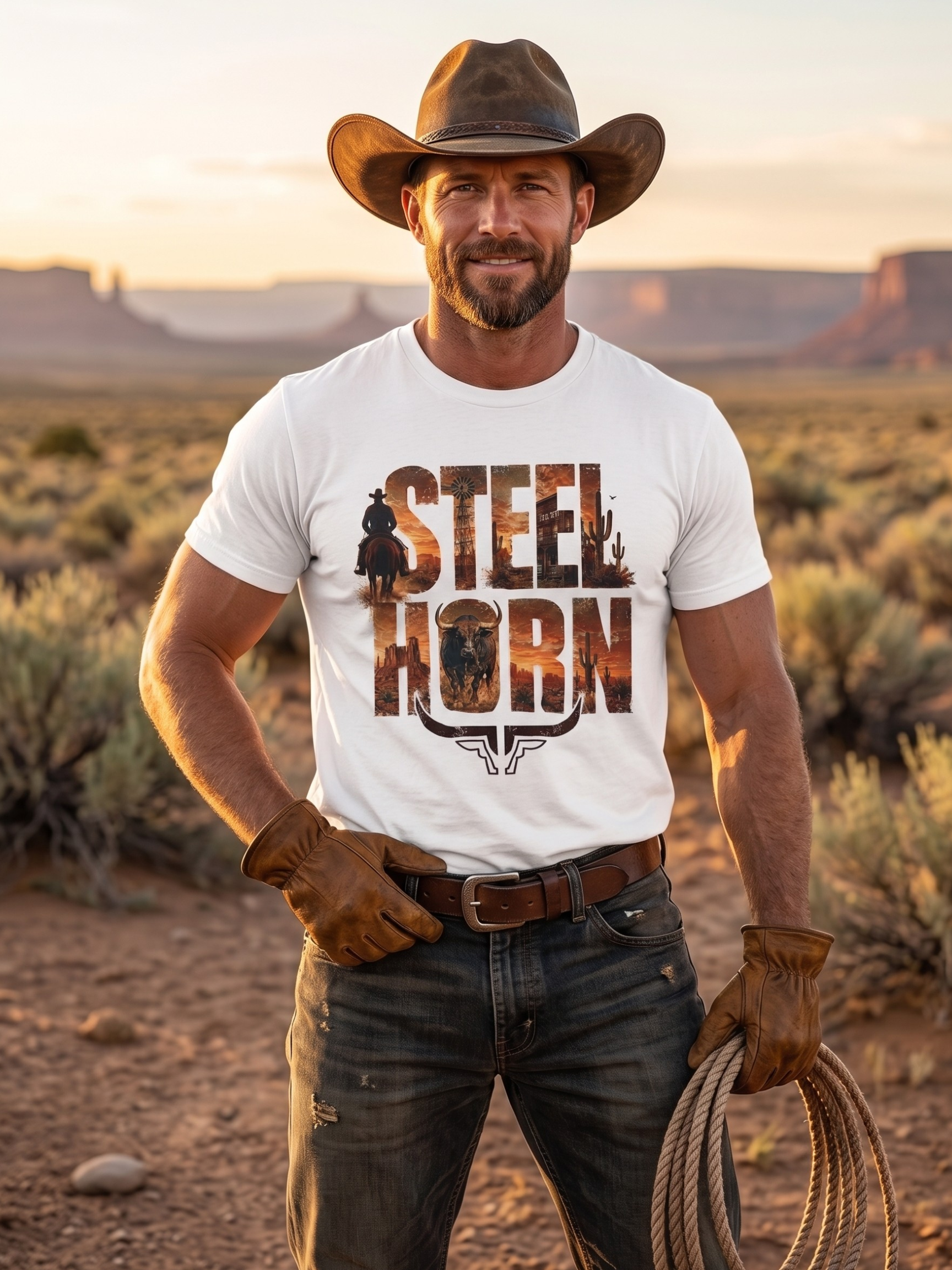 COWBOY STEEL HORN