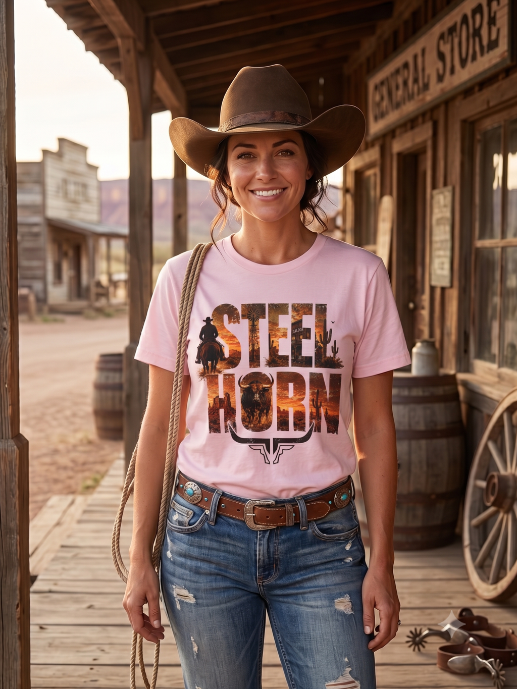 COWBOY STEEL HORN