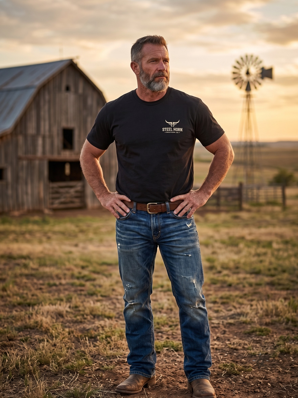 Aztec Steel Horn Logo Tee