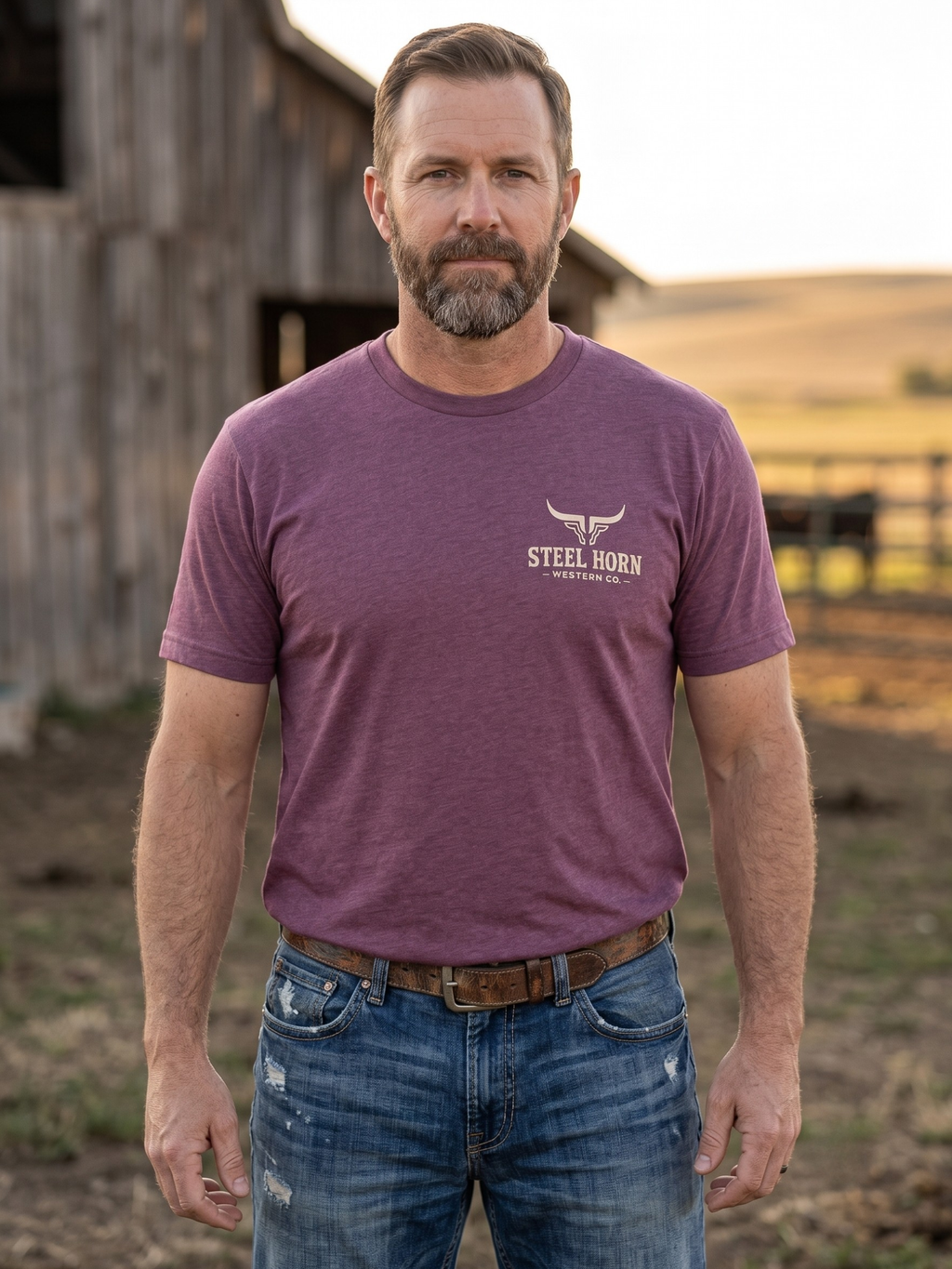 Aztec Steel Horn Logo Tee