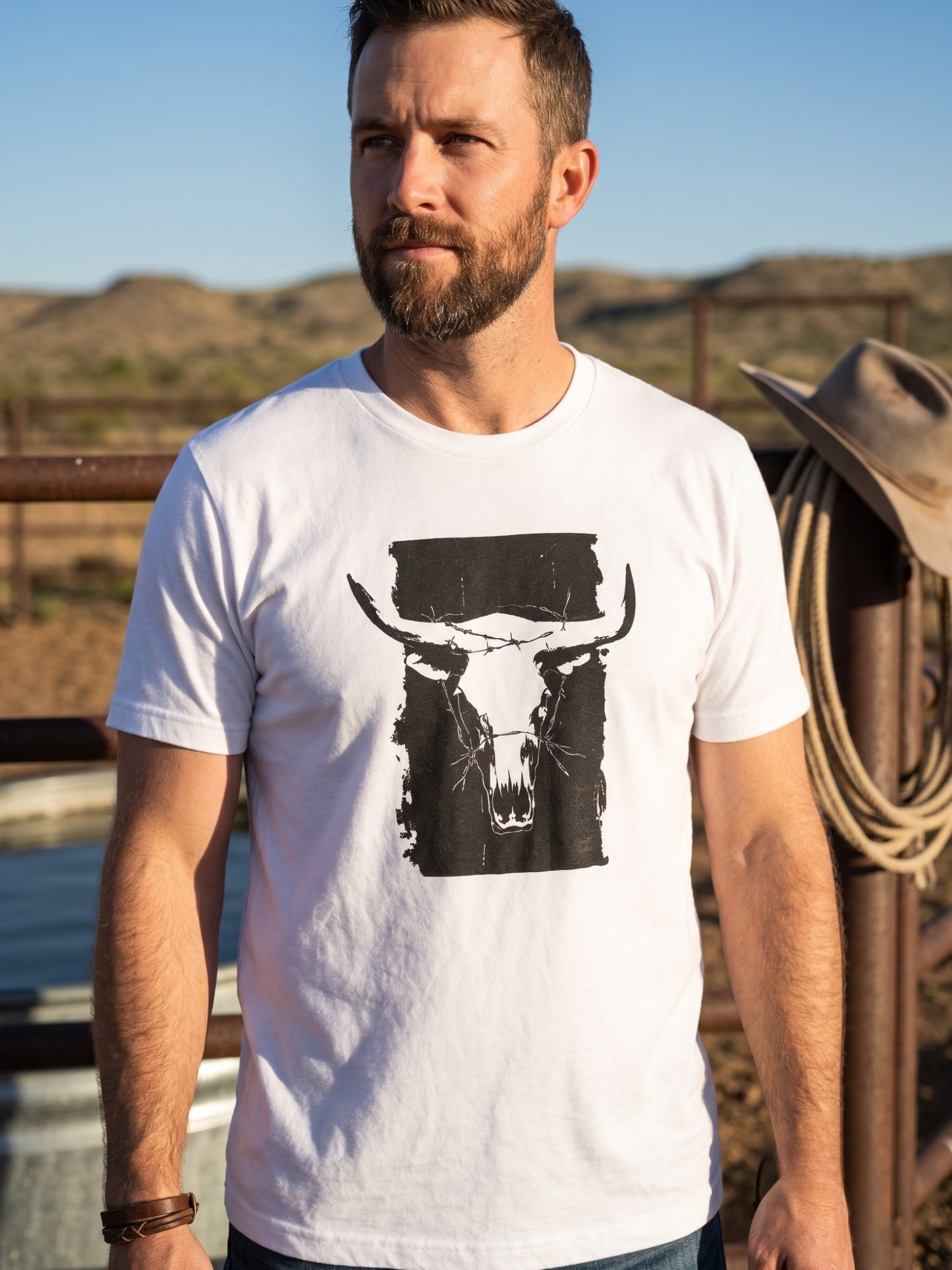 LONGHORN PRINT