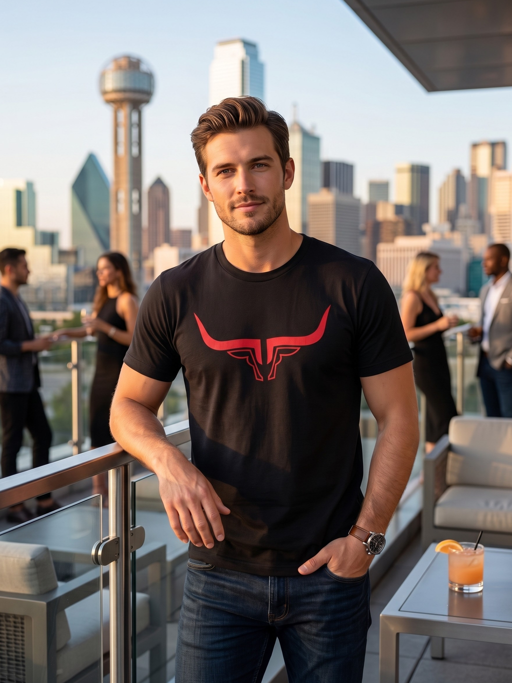 Steel Horn Basic Logo Tee