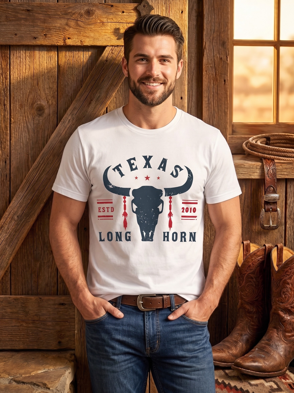 Lone Star Longhorn Tee