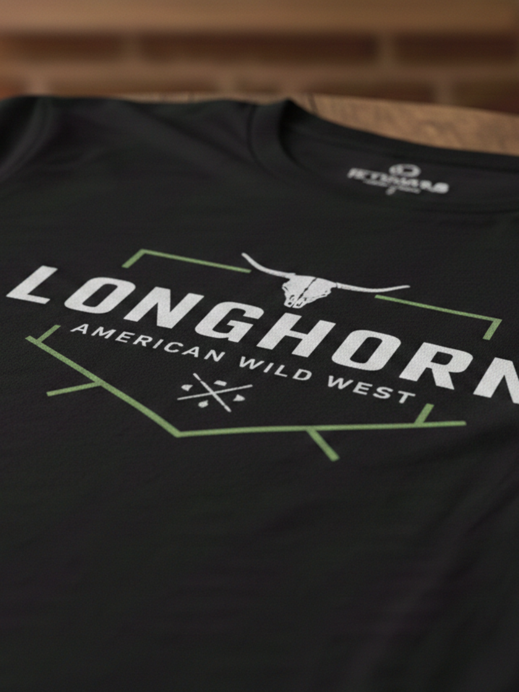 American Wild West Longhorn Tee