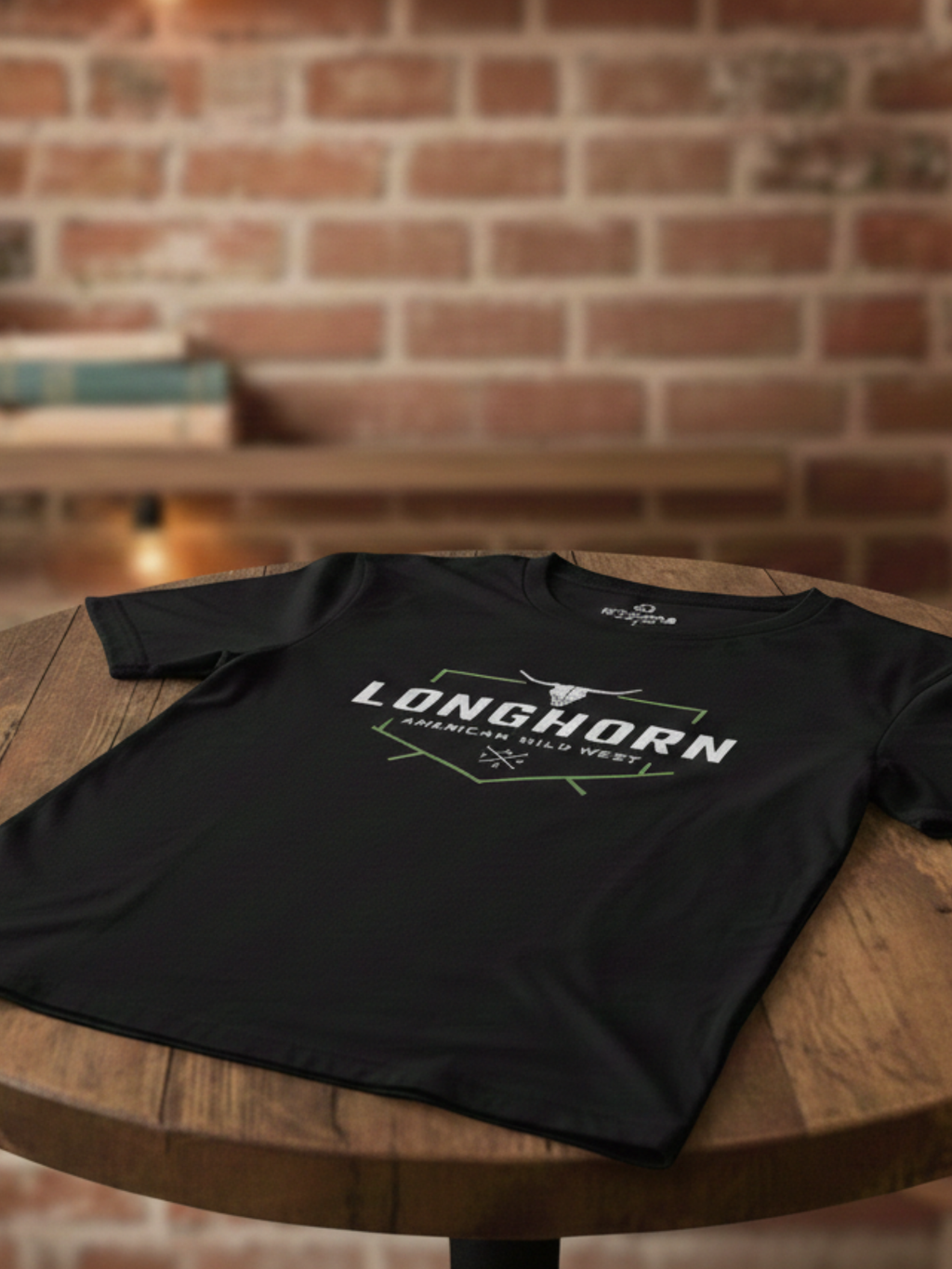 American Wild West Longhorn Tee