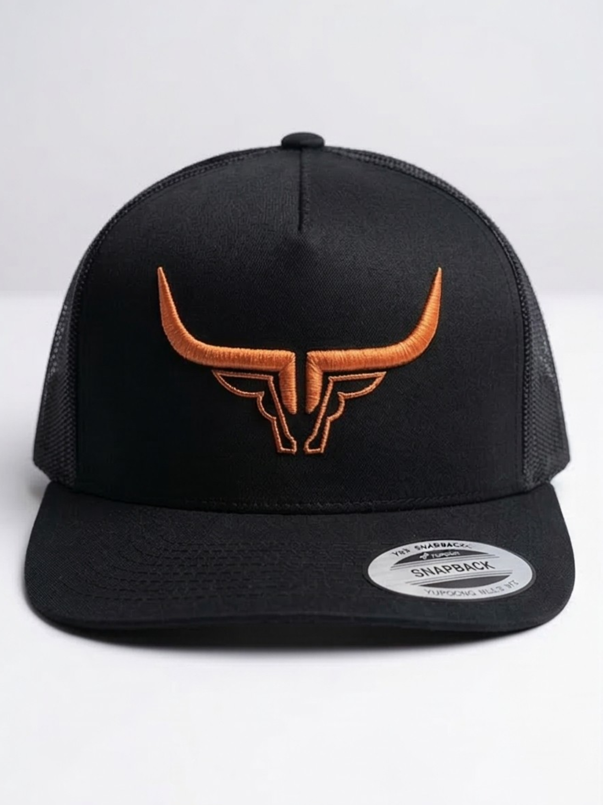 Steel Horn Basic Logo Black - Orange