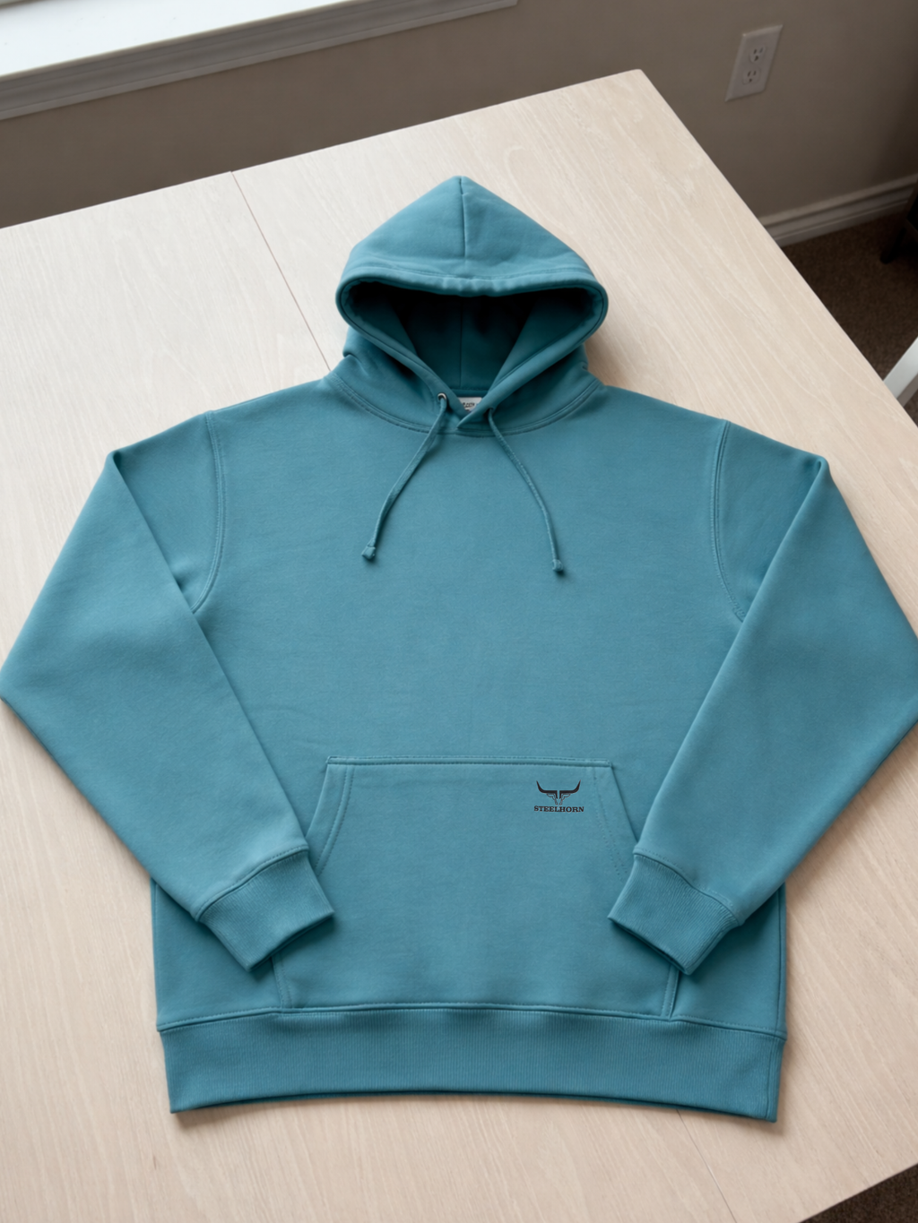 Steel Horn Mini Logo Hoodie