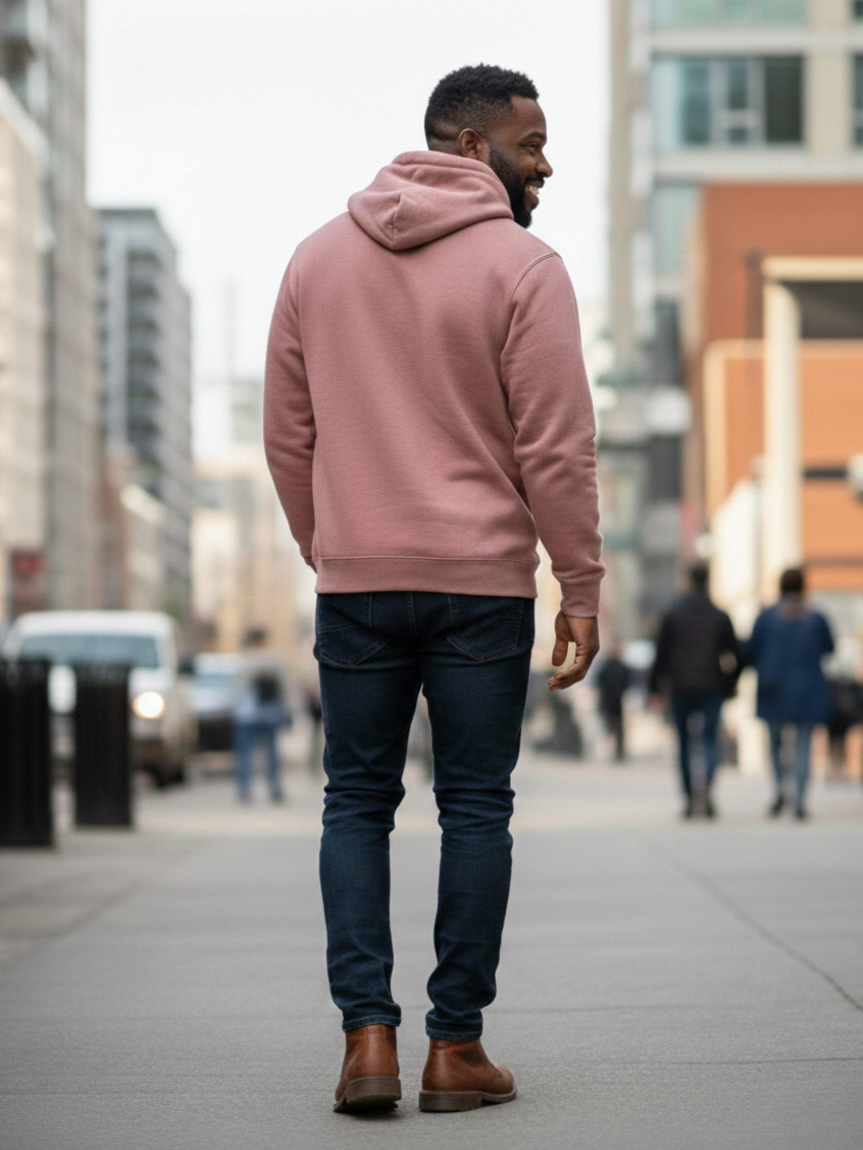 Steel Horn Mini Logo Hoodie