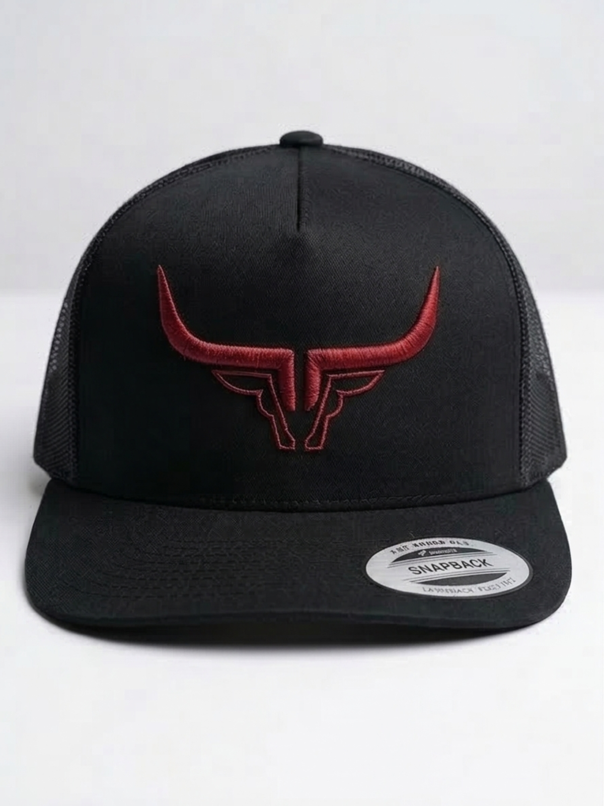 Steel Horn Basic Logo Black - Red
