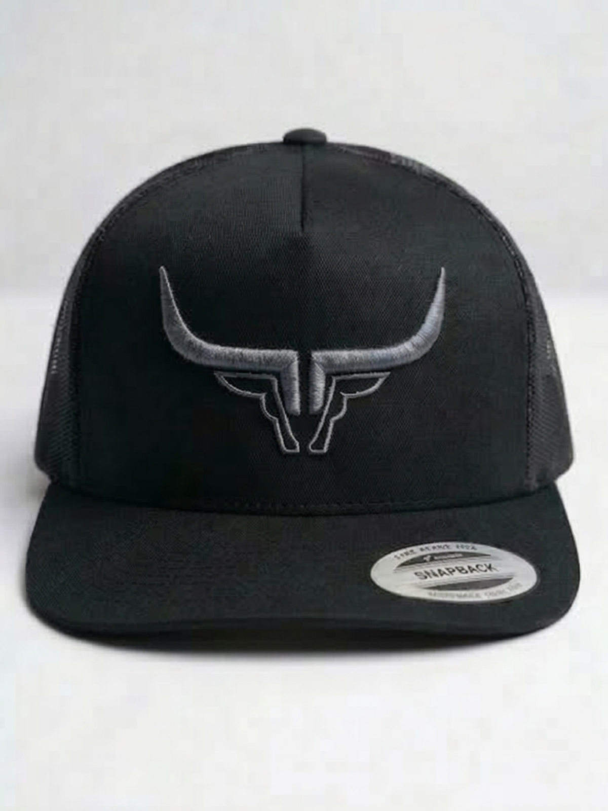 Steel Horn Basic Logo Black - Silver