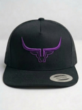 Steel Horn Basic Logo Black - Purple