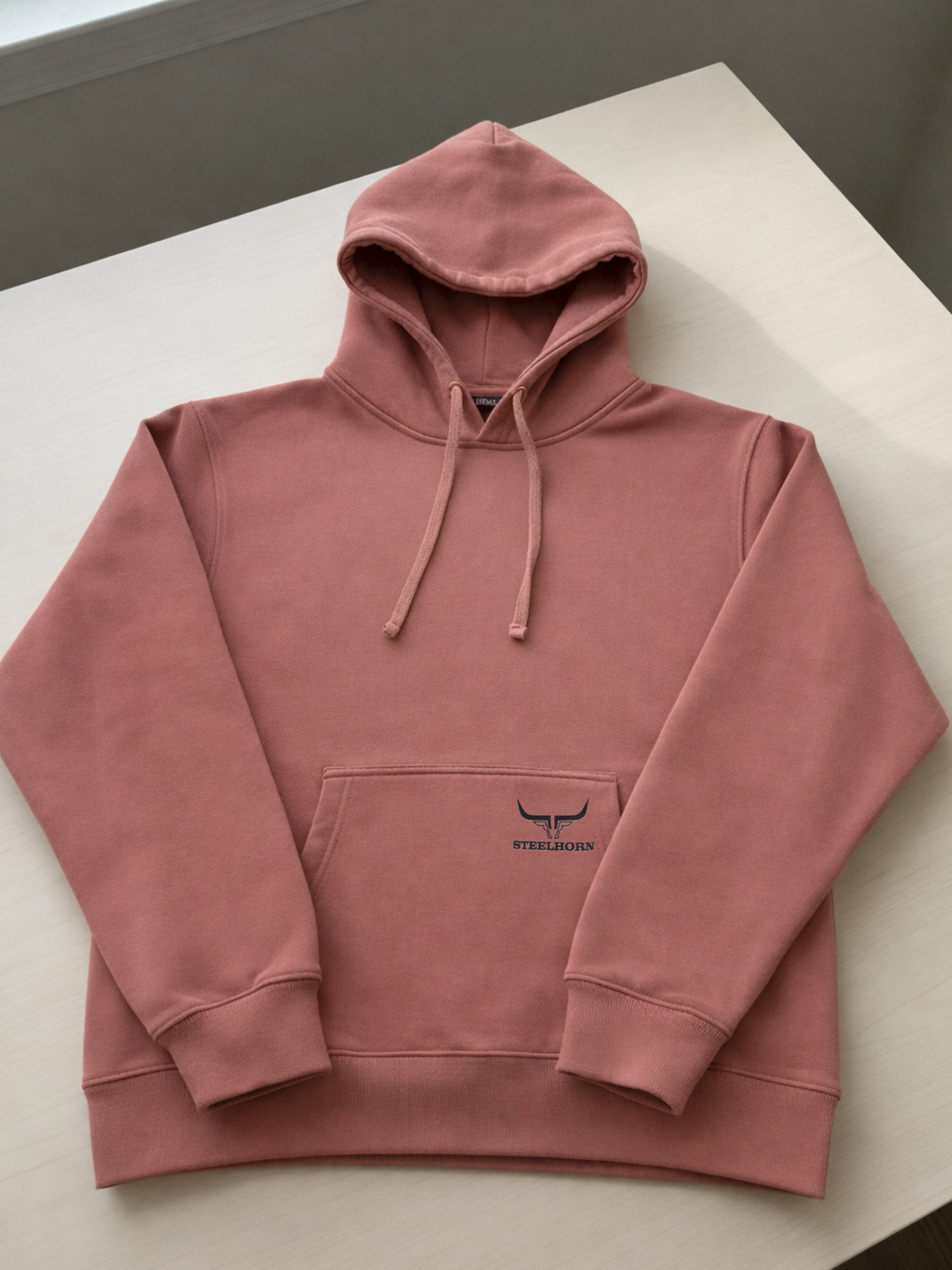 Steel Horn Mini Logo Hoodie