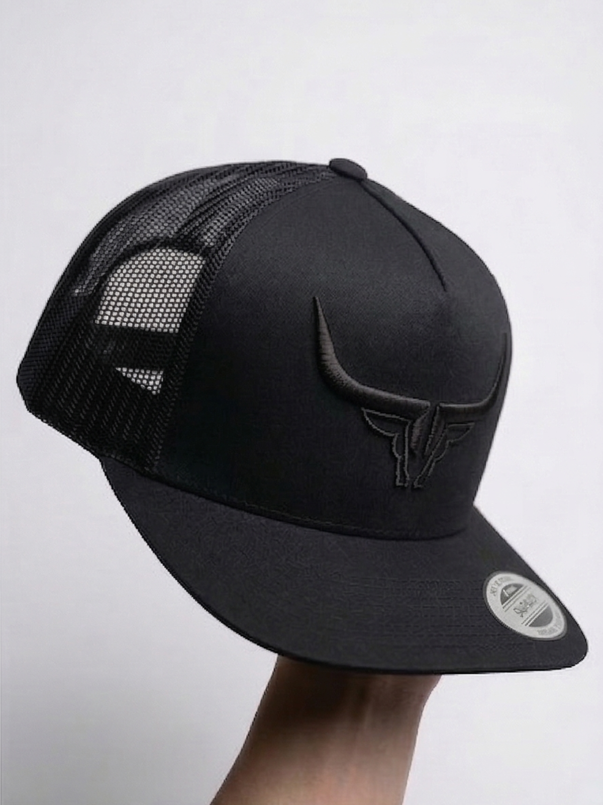 Steel Horn Basic Logo Black - Black