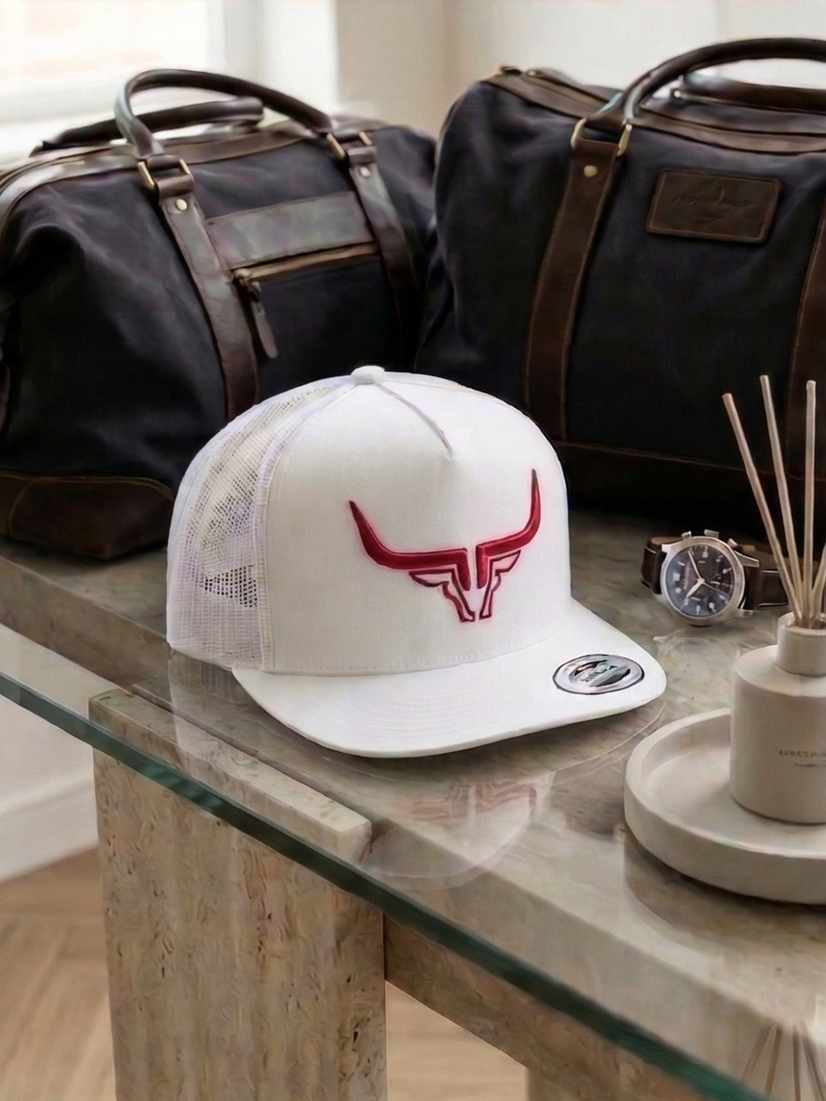 Steel Horn Basic Logo - Red