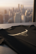 Steel Horn Basic Logo Tee - BLKGOLD