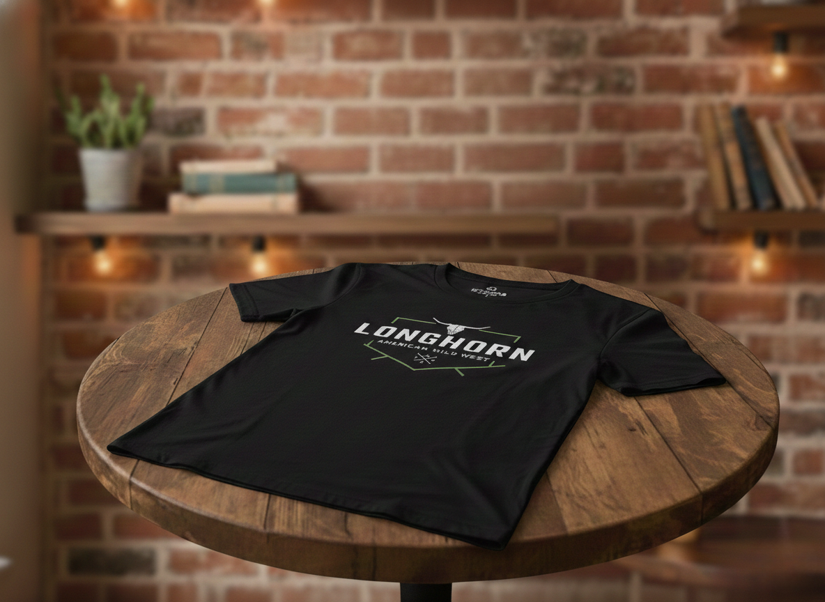 American Wild West Longhorn Tee