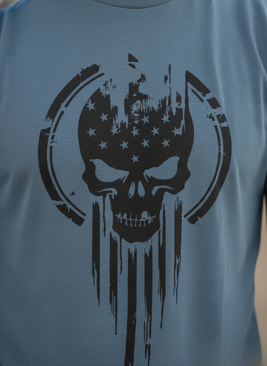 Patriot Skull Tee