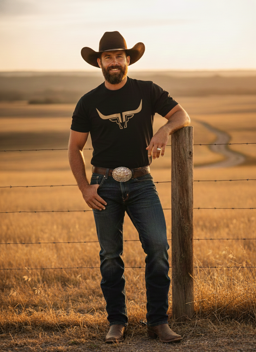 Steel Horn Basic Logo Tee