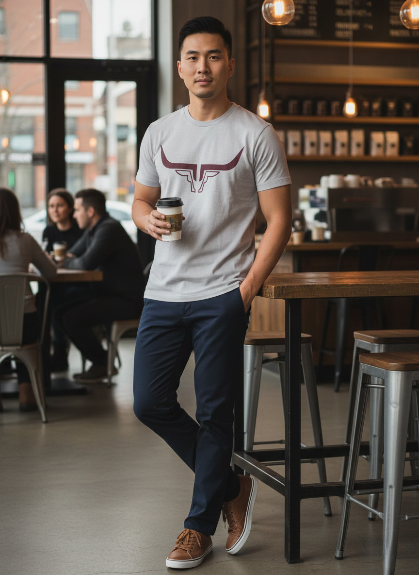 Steel Horn Basic Logo Tee