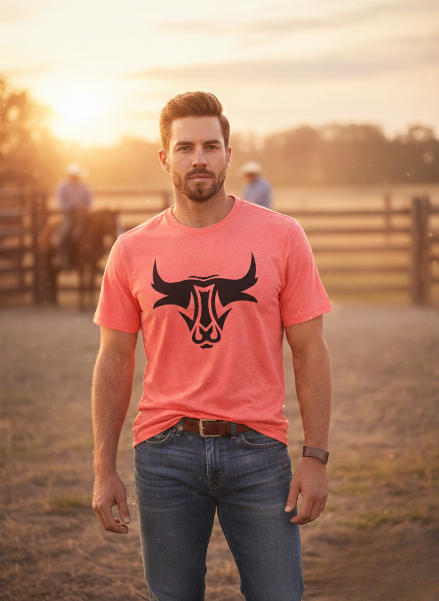 Dusty Plains Bull Tee
