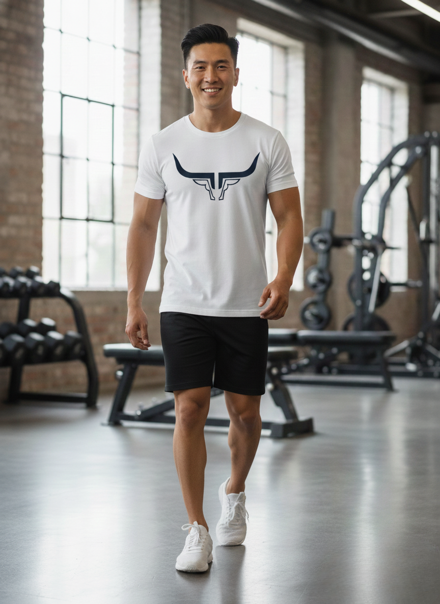 Steel Horn Basic Logo Tee