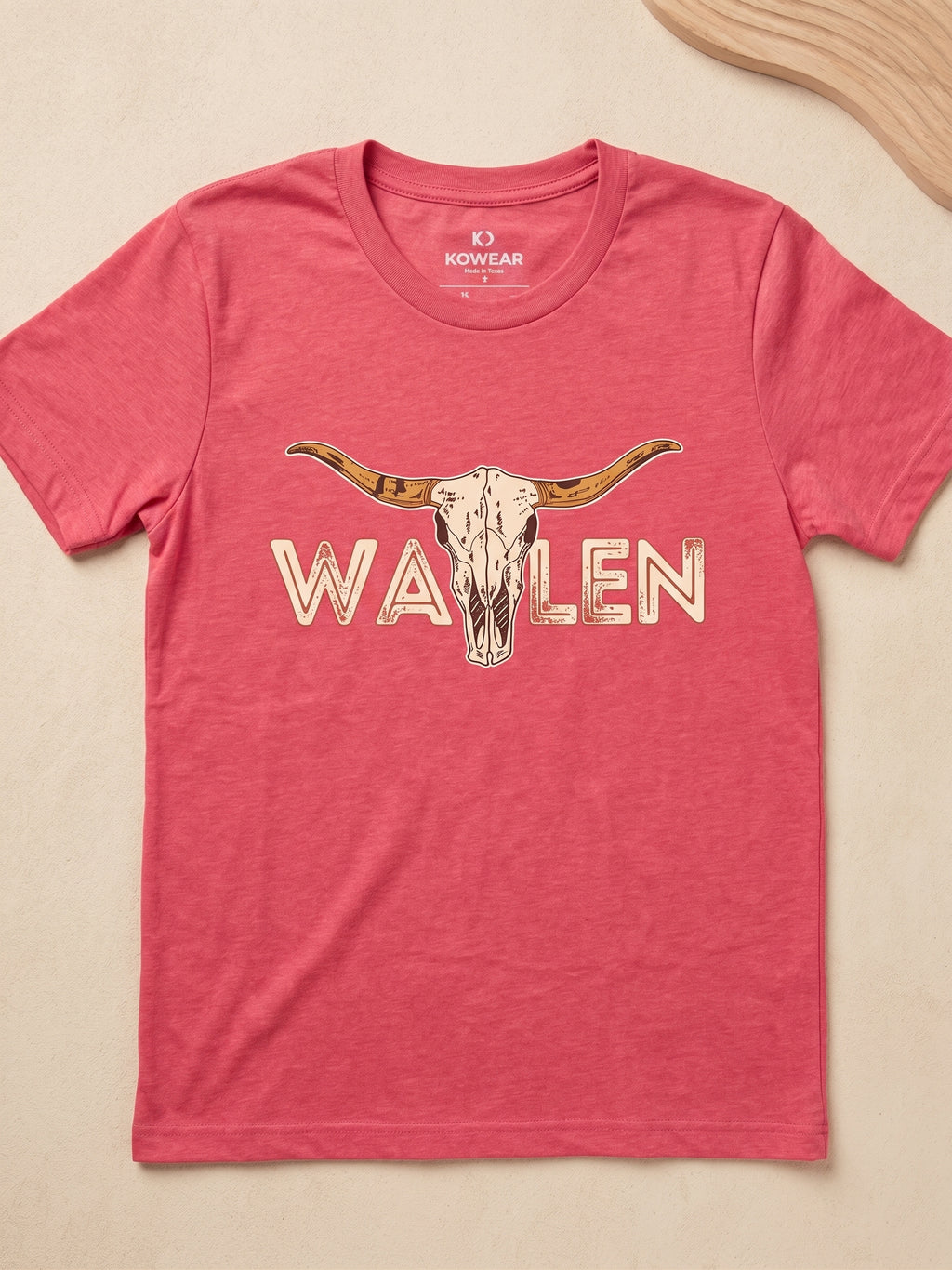 Wallen Skull Tee - Pink