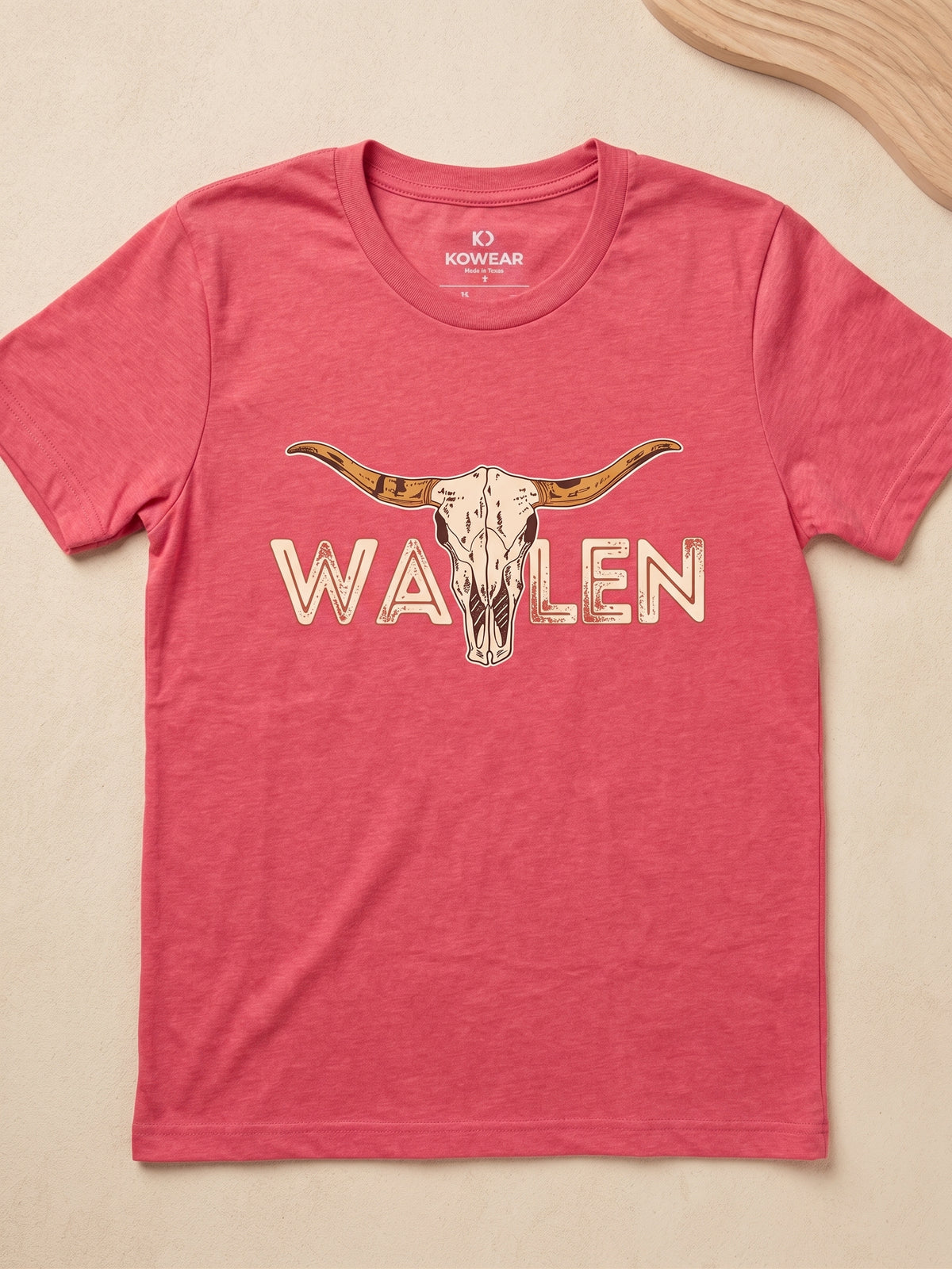 Wallen Skull Tee - Pink