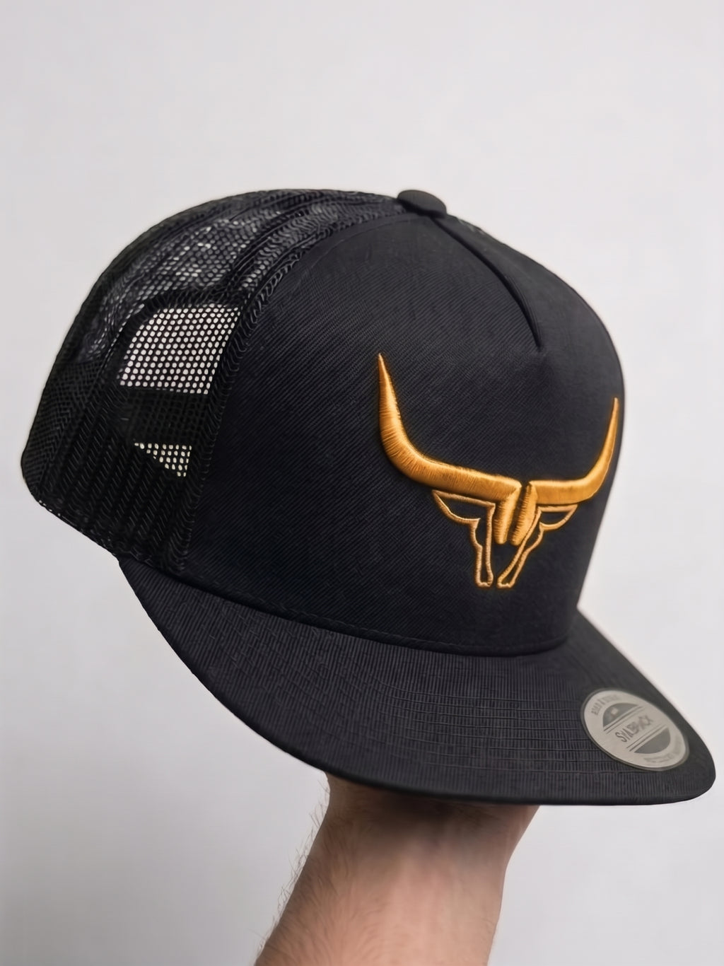 Steel Horn Basic Logo Black - Gold