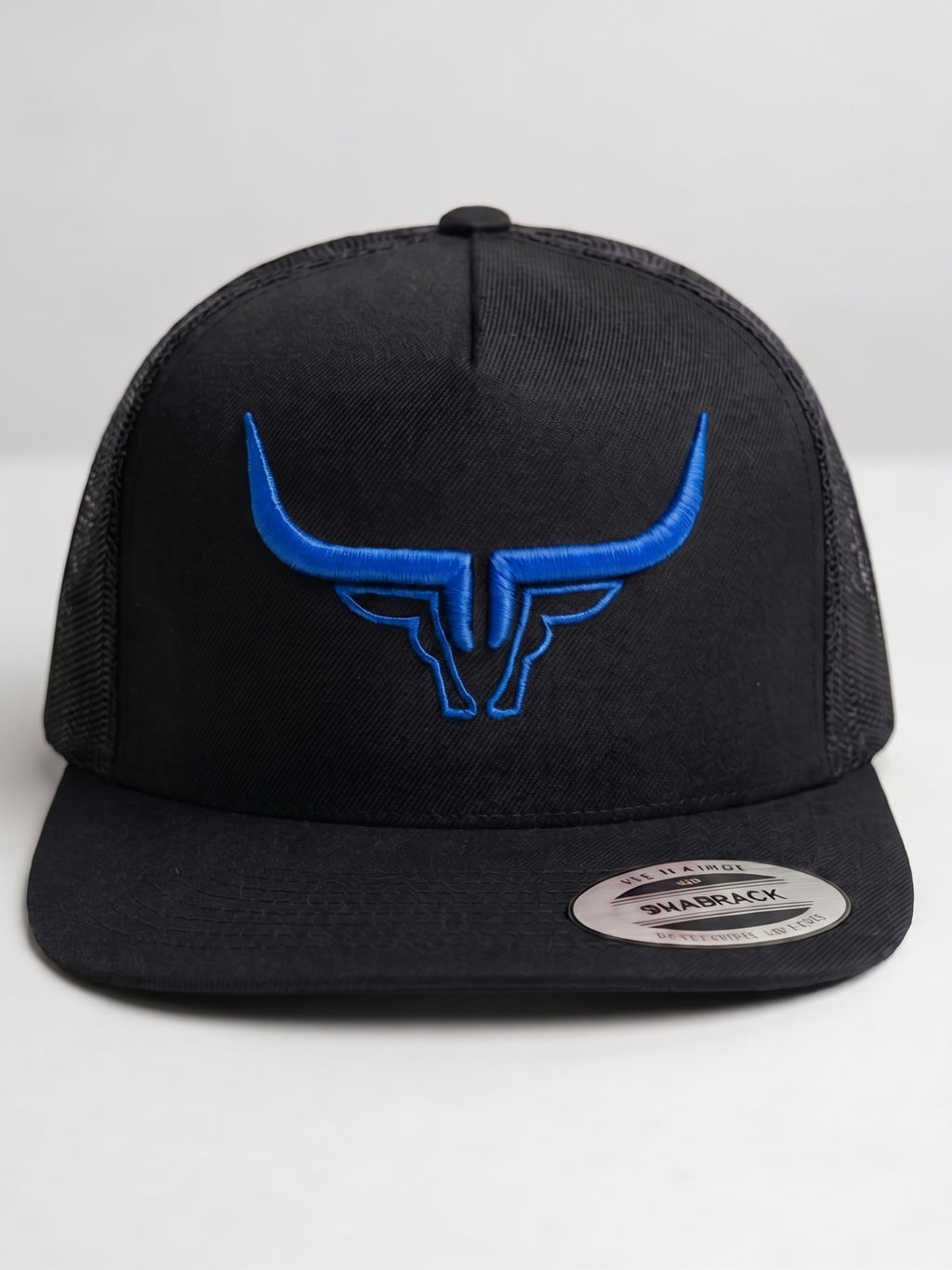 Steel Horn Basic Logo Black - Blue