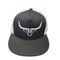 Steel Horn Basic Logo White-Black-White Hat