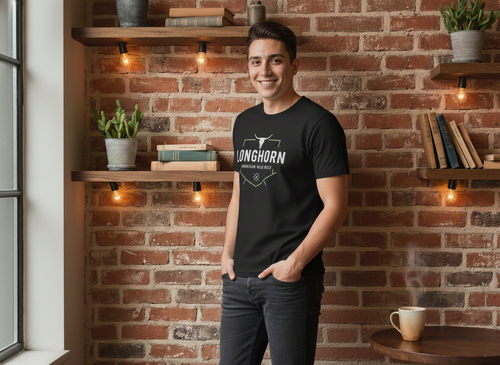 American Wild West Longhorn Tee