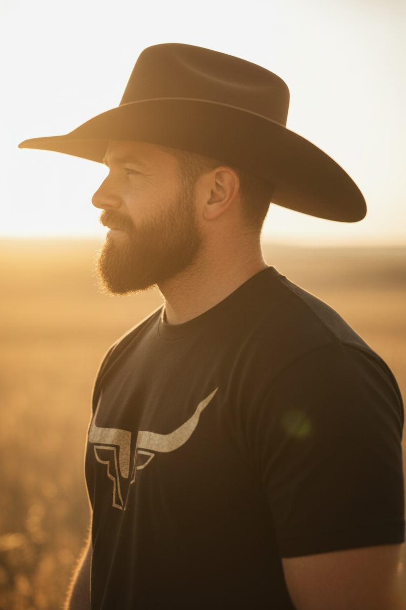 Steel Horn Basic Logo Tee