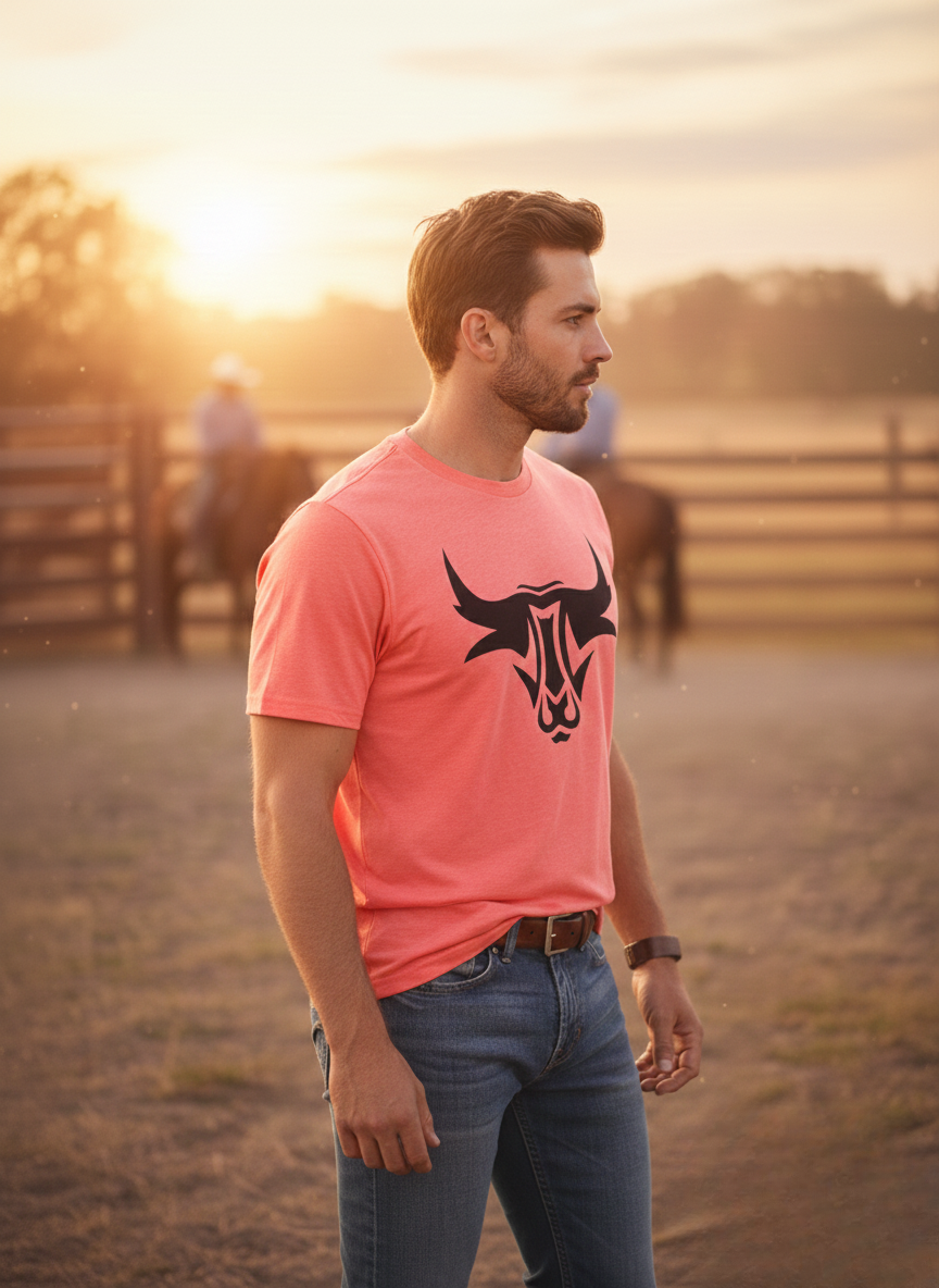 Dusty Plains Bull Tee