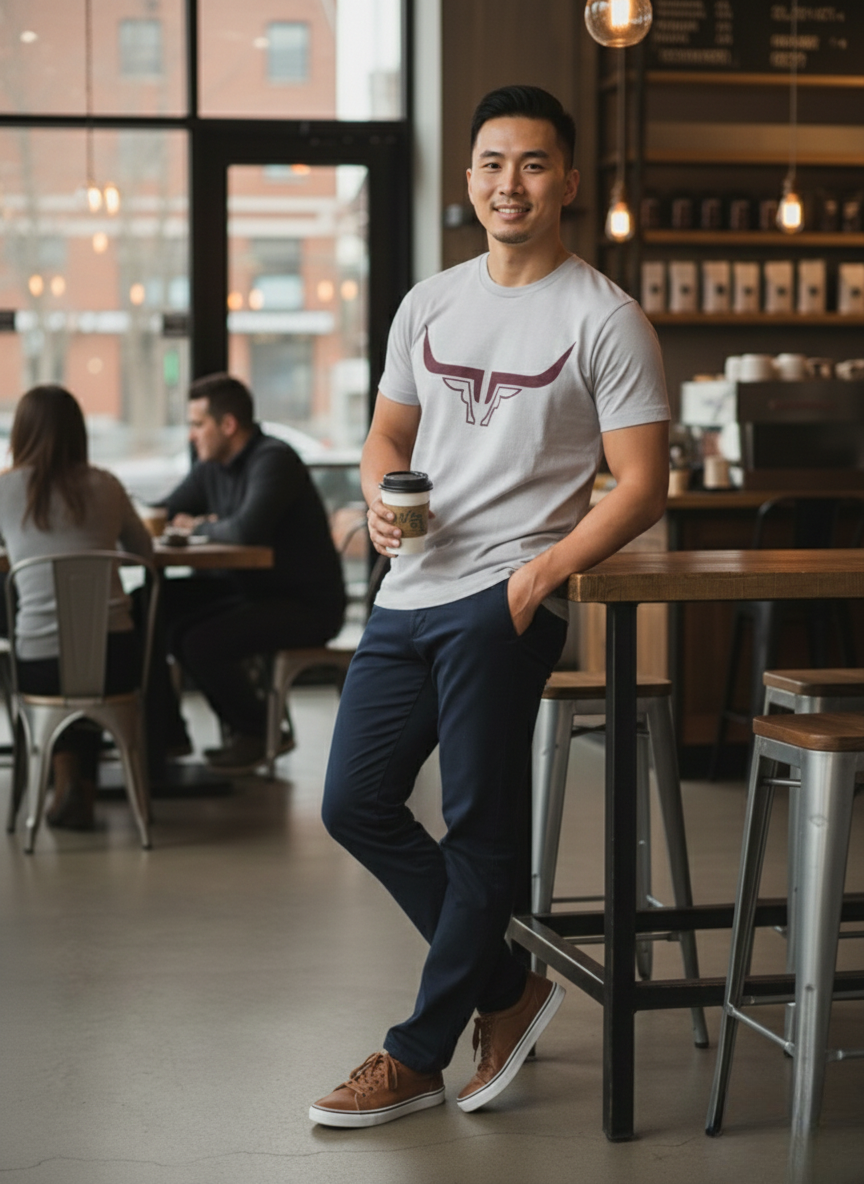 Steel Horn Basic Logo Tee