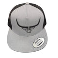 Steel Horn Basic Logo Black-Gray-Black Hat